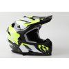 MX 633 cross helma černozelená reflex (Velikost L)