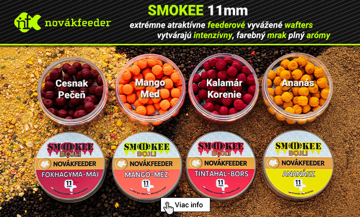 Boilies Novák Feeder Smokee
