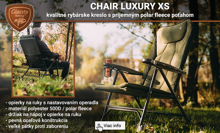 Kreslo Giants Fishing Chair Luxury XS