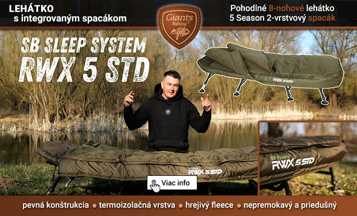 lehátko + spacák Giants Fishing Bedchair