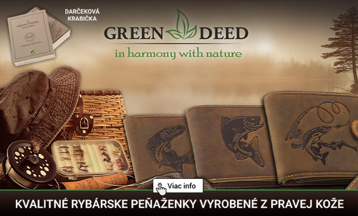 Kožená peňaženka Green Deed