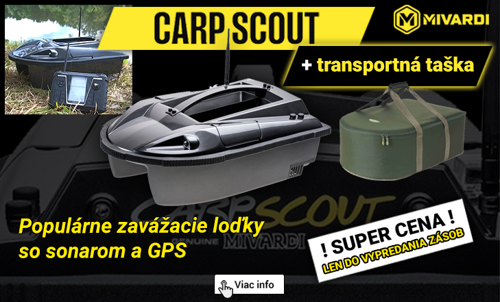 Zavážacia loďka Mivardi Carp Scout