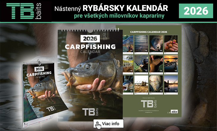Rybársky kalendár TB Baits