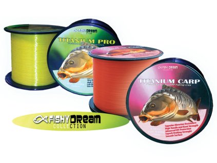 Rybárske potreby - Vlasec Fishy Dream Titanium Carp - fluo oranžový
