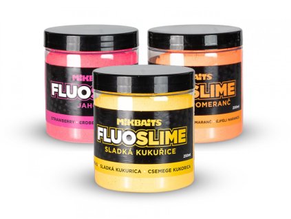 Rybárske potreby - Fluo práškový dip Mikbaits Fluo Slime