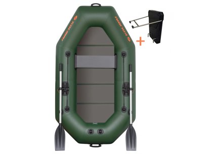 Čln Kolibri K 220 TP - pevná skladacia podlaha + držiak motora