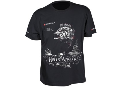 Rybárske potreby - Tričko Dragon Hells Anglers - ostriež
