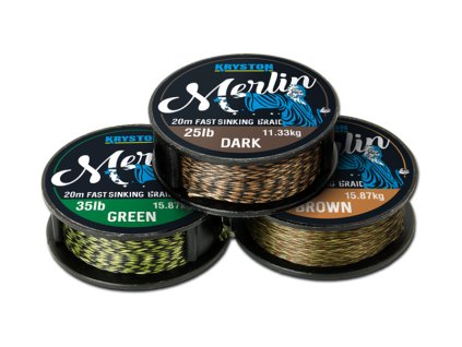 Rybárske potreby - Šnúrka Kryston Merlin Fast Sinking Braid