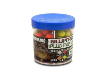 Rybárske potreby - Plávajúce boilies Hadorádó Quatro Fluo Pop Up 11mm