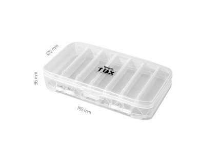 Rybárske potreby - Krabička Delphin TBX Duo 195-14P obojstranná