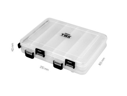 Rybárske potreby - Krabička Delphin TBX Duo 210-12P Clip obojstranná