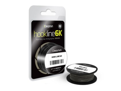 Rybárske potreby - Šnúrka Delphin Hook Line 6K 25lb/ 20m