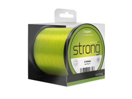 Rybárske potreby - Vlasec Delphin Strong Carp 600m - fluo žltý