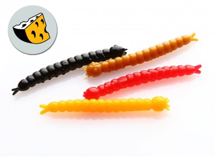 Rybárske potreby - Libra Lures Slight Worm 38 - syr