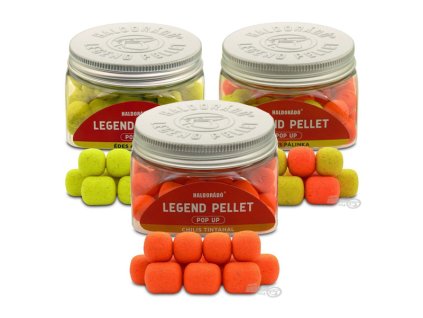 Rybárske potreby - Plávajúce pelety Haldorádó Legend Pellet Pop Up