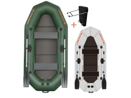 Rybárske potreby - Čln Kolibri K 290 TP profi - pevná skladacia podlaha + držiak motora