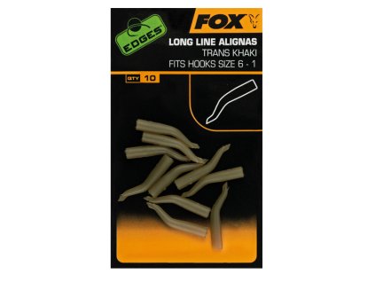 Rybárske potreby - Vlasové rovnátko Fox Edges Long Line Alignas 10ks