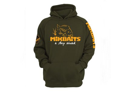 Rybárske potreby - Mikina Mikbaits Fans Team - zelená