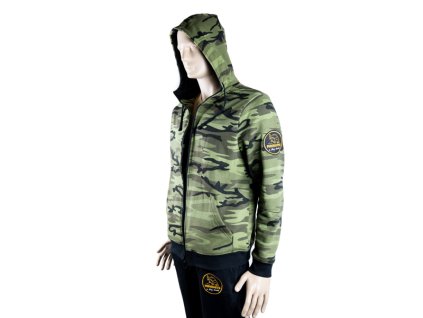 Rybárske potreby - Mikina so zipsom Mikbaits Zip up Camou