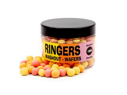 Rybárske potreby - Ringers Wafter Chocolate Washout mix farieb - neutrálne vyvážené