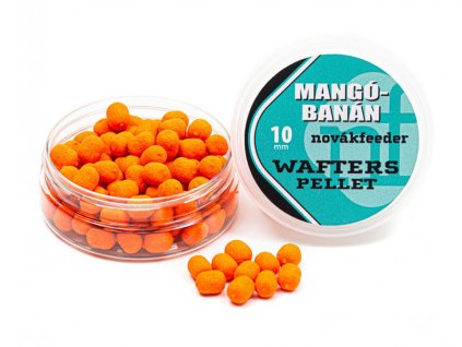 Rybárske potreby - Neutrálne vyvážené pelety Novák Feeder Wafters Pellet - mango/banán