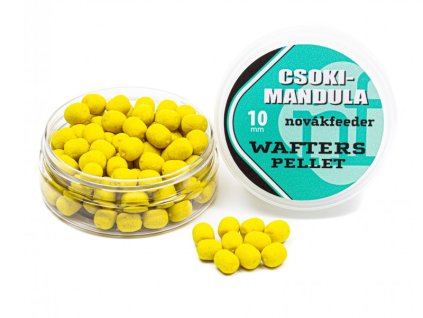 Rybárske potreby - Neutrálne vyvážené Novák Feeder Wafters Pellet - čokoláda/mandľa