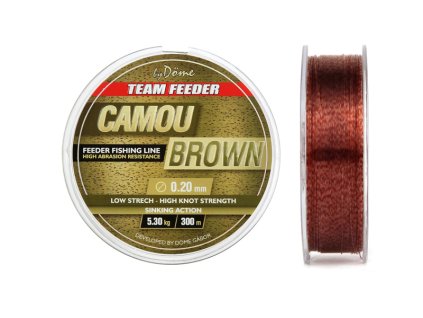 Rybárske potreby - Vlasec Döme Gábor Team Feeder Camou Brown 300m