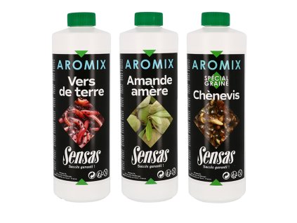 Rybárske potreby - Tekutý posilovač Sensas Aromix 500ml