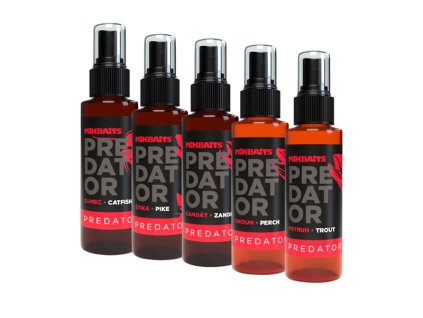 Rybárske potreby - Posilovač na dravce Mikbaits Predator Booster Spray