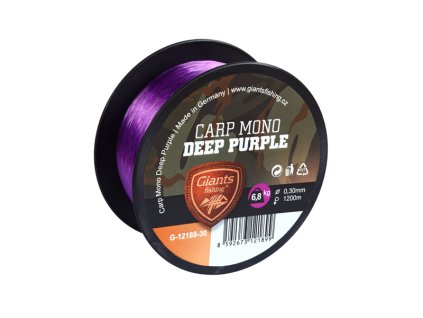 Rybárske potreby - Vlasec Giants Fishing Carp Mono Deep Purple 1200m