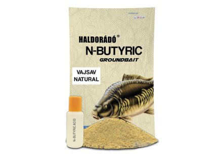 Rybárske potreby - Krmivo Haldorádó N-Butyric Groundbait - kvasené natural