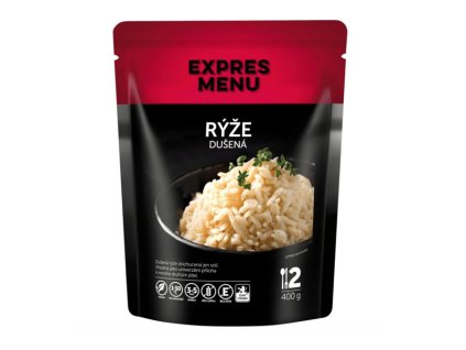 Rybárske potreby - Expres Menu Dusená ryža - 2 porcie