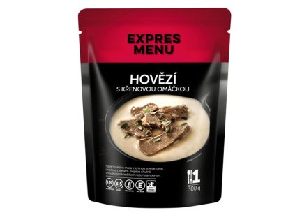 Rybárske potreby - Expres Menu Hovädzie s chrenovou omáčkou