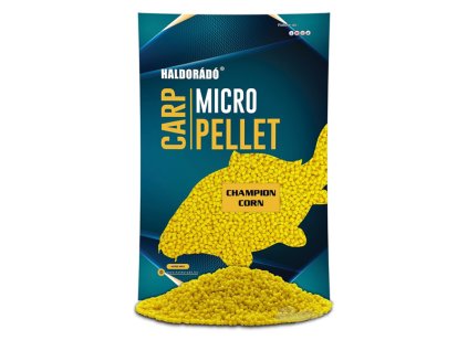 Rybárske potreby - Pelety Haldorádó Carp Micro Pellet - champion corn