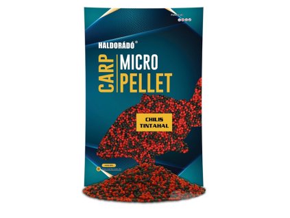 Rybárske potreby - Pelety Haldorádó Carp Micro Pellet - chilli + kalamár