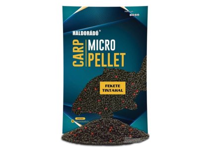 Rybárske potreby - Pelety Haldorádó Carp Micro Pellet - čierny kalamár