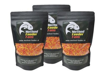 Rybárske potreby - Pelety Method Feeder Fans Premium Action Pellet Mix