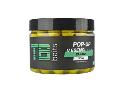 Rybárske potreby - Plávajúce boilies TB Baits Pop Up v esencii + NHDC 12mm