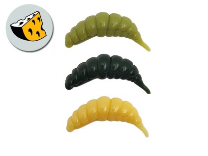 Rybárske potreby - Larva FishUP Ozi 3cm - syr