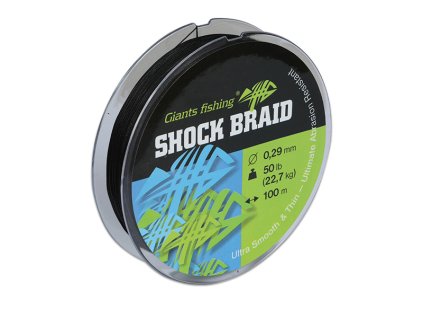 Rybárske potreby - Šnúra Giants Fishing Shock Braid -  odhodová šnúra