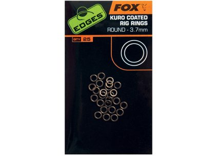 Rybárske potreby - Krúžky Fox Edges Kuro Coated Rig Rings