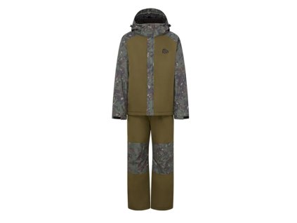 Rybárske potreby - Zimný komplet Trakker CR Camo 3-Piece Suit - bunda, nohavice, fleece bunda