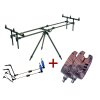 Rybárske potreby - Stojan Mivardi Tripod Premium + !ZADARMO! 2x signalizátor + 2x swinger
