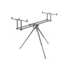 Rybárske potreby - Stojan Tripod Delphin TPX3 Silver