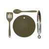 Rybárske potreby - Sada silikónového náčinia Trakker Armolife Silicone Utensil Set