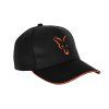 Rybárske potreby - Šiltovka Fox Collection Baseball Cap Black/Orange
