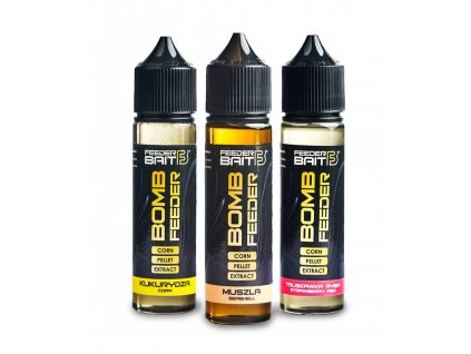 FeederBait Bomb Feeder 60ml (Příchuť Jahoda/Ryba)
