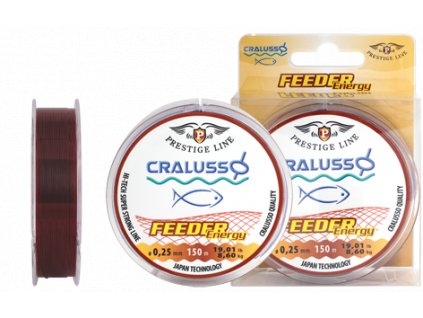 CRALUSSO Feeder Energy 150m (Průměr 0,18mm, Nosnost 4,4kg)
