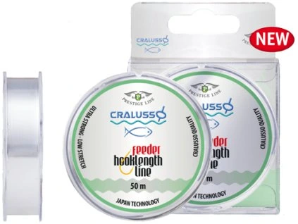 CRALUSSO Feeder Hooklength 50m (Průměr 0,12mm)