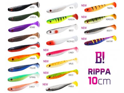 Umělá nástraha BOMB! Rippa 10cm 5ks